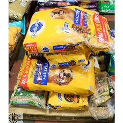 PALLET OF ASST DAMAGED PACKAGING PET FOOD