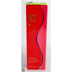 WOMANS RED BY GIORGIO BEVERLY HILLS 90ML PERFUME