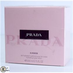 WOMANS PRADA  AMBER 3 PC 80ML PERFUME, BODY LOTION