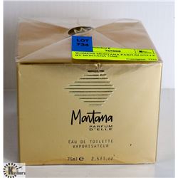 WOMENS MONTANA PARFUM D'ELLE BY MONTANA 75ML