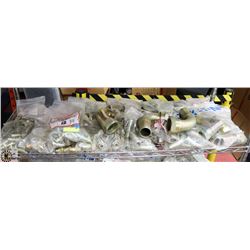 SHELF OF HYDRAULIC FITTINGS.