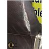 Image 3 : LEATHER OFFICE CHAIR - SCRATCHES ON THE BACK.