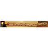 Image 1 : AUTHENTIC HAND CARVED DIDGEREIDOO NSI, 4FT LONG.