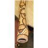 Image 2 : AUTHENTIC HAND CARVED DIDGEREIDOO NSI, 4FT LONG.