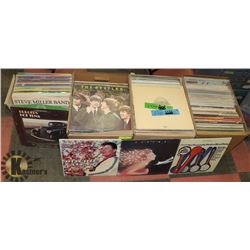 4 BOXES OF ASSORTED COLLECTOR LP'S