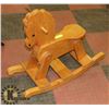 Image 1 : WOOD ROCKING HORSE