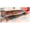 Image 1 : UNCLAIMED WOOD COFFEE TABLE WITH DRAWERS AS IS
