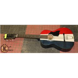 VINTAGE RAVEN ACOUSTIC 3/4 GUITAR.