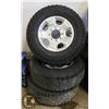 Image 1 : LOT OF 3 GOOD YEAR WRANGLER TIRES 265/70R17.