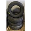 Image 1 : LOT OF 4 NOKIAN 195/70R14 TIRES.
