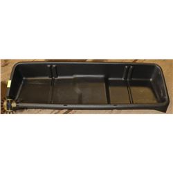 TRUCK REAR UNDER SEAT PLASTIC STORAGE UNIT.
