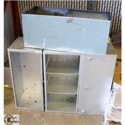 LOT OF ASSORTED METAL TOOL CABINETS