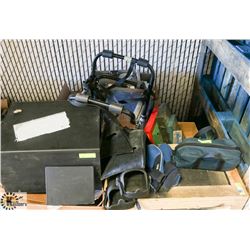 PALLET OF ASSORTED TOOLS AND SHOP MISC.