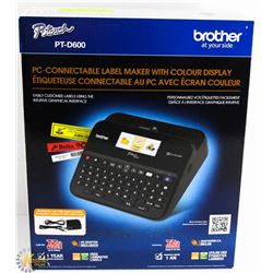 BROTHER PT-D600 LABLE MAKER WITH 2  TAPES