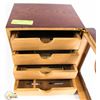 Image 2 : CHERRY WOOD & CEDAR 40 CIGAR HUMIDOR