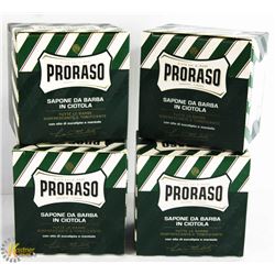4 PRORASO SHAVING BOWLS
