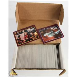 LOT OF STAR TREK COLLECTOR CARDS - APPROX 150.