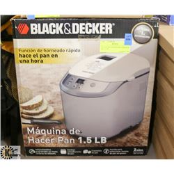 BLACK AND DECKER BREADMAKER BK 1015W