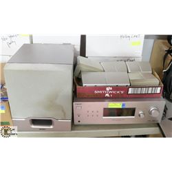 SONY 6 SPEAKER SURROUND SOUND SYSTEM.