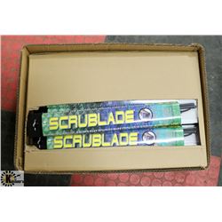 CASE OF 30 NEW 14" SCRUBLADE WIPER BLADES