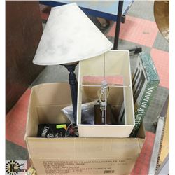 BOX OF UNCLAIMED MERCHANDISE