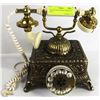 Image 1 : VINTAGE PHONE WITH EUROPEAN PLUG.