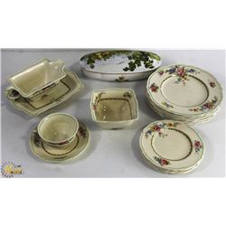 BOX OF ROYAL WINTON GREENWARE SET - CHRISTINA, SET