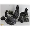 Image 1 : BOX OF DIFFERENT INUIT COLLECTION, SET OF 6 PIECES