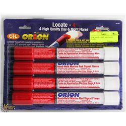 NEW ORION 4 DAY AND NIGHT FLARES.