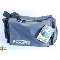 WOODSTREAM FISH TACKLE BOX BOX  WITH  10