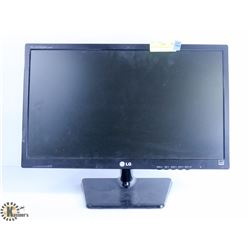 LG 20" FLAT SCREEN MONITOR - NO CORDS.