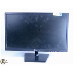 LG 24" FLAT SCREEN MONITOR. NO AC POWER ADAPTER.