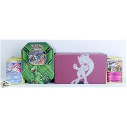 BOX W/POKEMON CARDS INCL. 2 EXPANSION