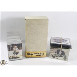 LOT OF HOCKEY CARD SETS INCLUDES UPPER DECK &