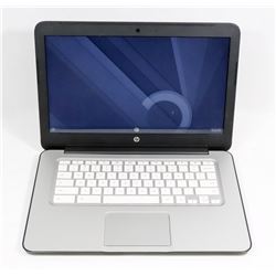 BLACK HP GOOGLE CHROMEBOOK 14 W/ AC ADAPTER