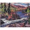 Image 1 : Claude Langevin - RAPIDES SUR LA RIVIERE DU NORD