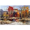 Image 1 : Geza [Gordon] Marich - UNTITLED; RIVER IN AUTUMN