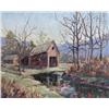 Image 1 : Reginald Llewellyn Harvey - UNTITLED; BARN ON A R