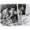 Image 1 : Ernest Neumann - HORSES IN STABLE