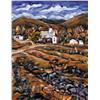 Image 1 : Ruth Mary Eliot - UNTITLED; HOMES IN THE HILLS