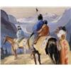 Image 1 : Aleen Aked - UNTITLED; INDIANS ON HORSEBACK