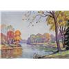 Image 1 : Edward Randolph Glen - UNTITLED; AUTUMN RIVER