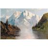 Image 1 : Thomas Mower Martin - UNTITLED; MOUNTAINS AND LAK