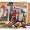Image 1 : Gerard Castonguay - UNTITLED; FIGURE IN A LANDSCA