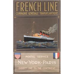  [Travel Poster] - French Line, Compagnie General