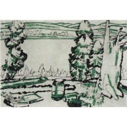 David Brown Milne - PAINTING PLACE