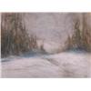 Image 1 : Charles Ernest de Belle - UNTITLED; WINTER LANDSC