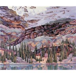 Bill Burns - LAST LIGHT, MT. LEFROY