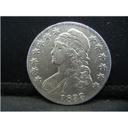 1833 Capped Bust Half Dollar XF/AU