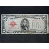 Image 1 : 1928 C $5.00 Red Seal